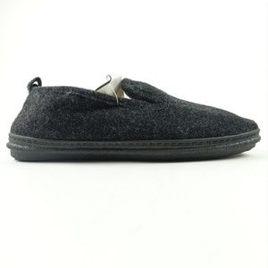 Excelsior Women Suede Slip On Loafers Black R11S15